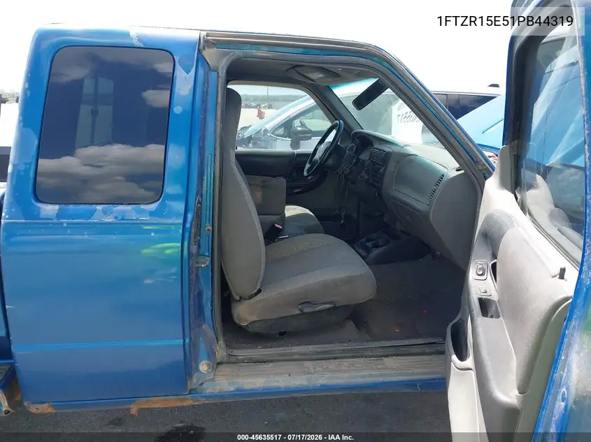 2001 Ford Ranger Edge/Xlt VIN: 1FTZR15E51PB44319 Lot: 45635517