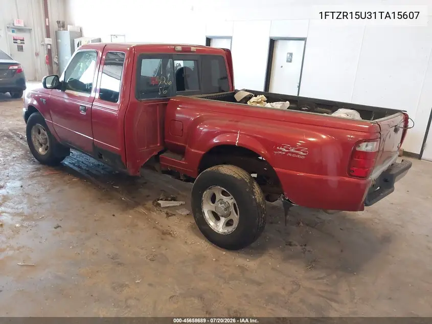 2001 Ford Ranger Edge/Xlt VIN: 1FTZR15U31TA15607 Lot: 45658689