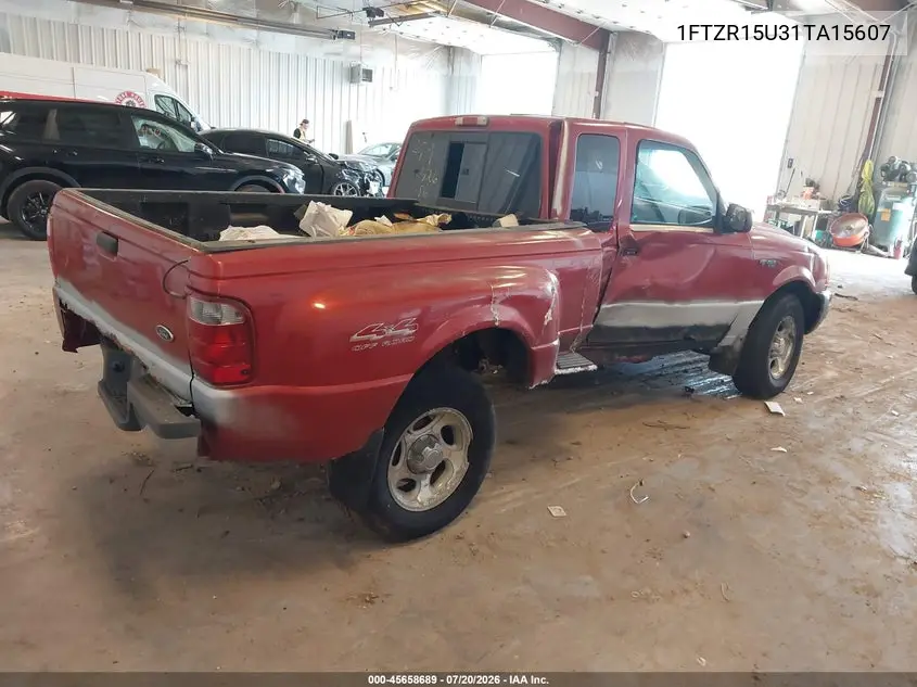 2001 Ford Ranger Edge/Xlt VIN: 1FTZR15U31TA15607 Lot: 45658689