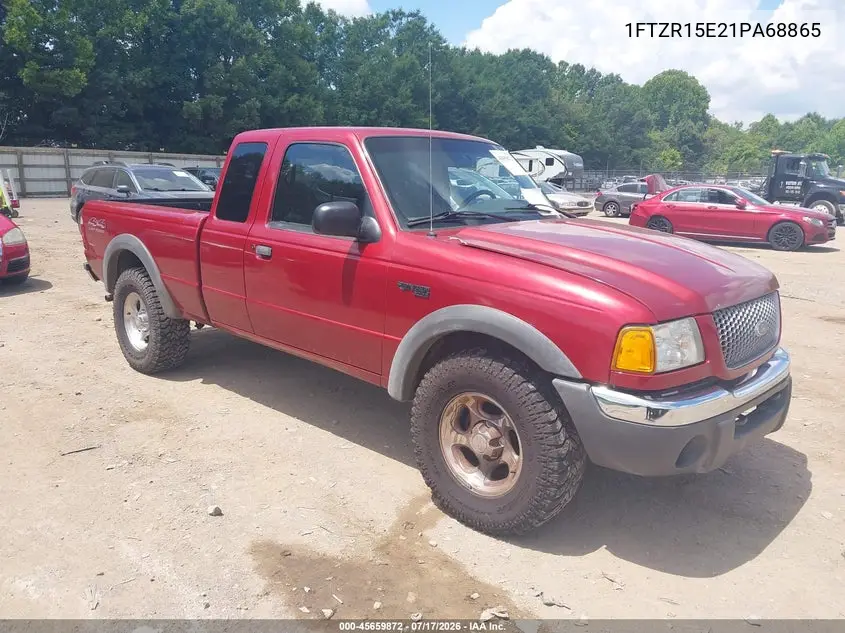 2001 Ford Ranger Edge/Xlt VIN: 1FTZR15E21PA68865 Lot: 45659872
