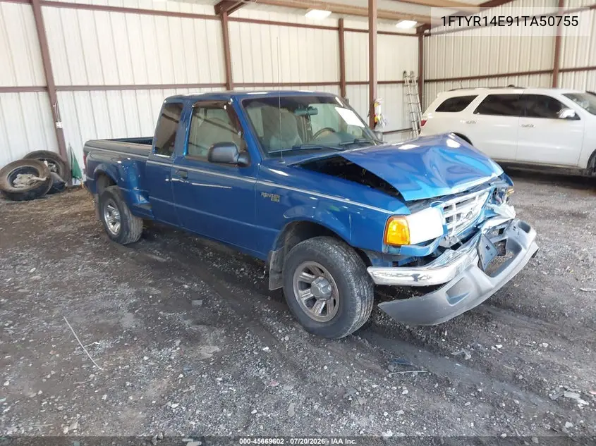 2001 Ford Ranger Edge/Xlt VIN: 1FTYR14E91TA50755 Lot: 45669602