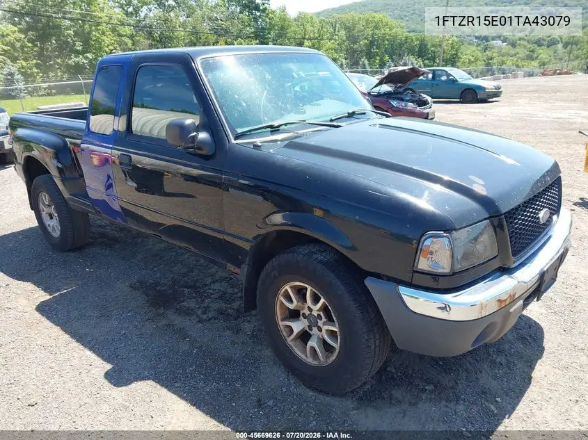2001 Ford Ranger Edge/Xlt VIN: 1FTZR15E01TA43079 Lot: 45669626