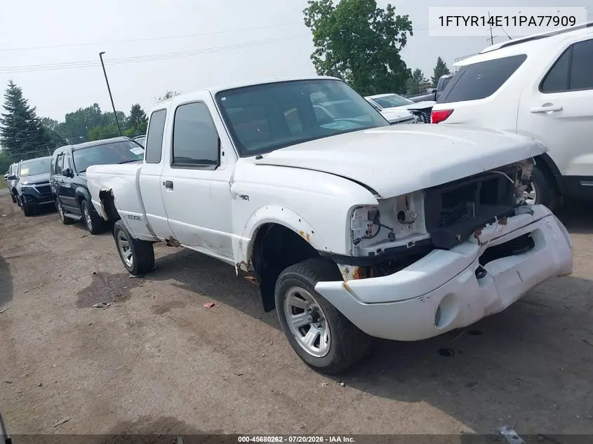 2001 Ford Ranger Edge/Xlt VIN: 1FTYR14E11PA77909 Lot: 45680262