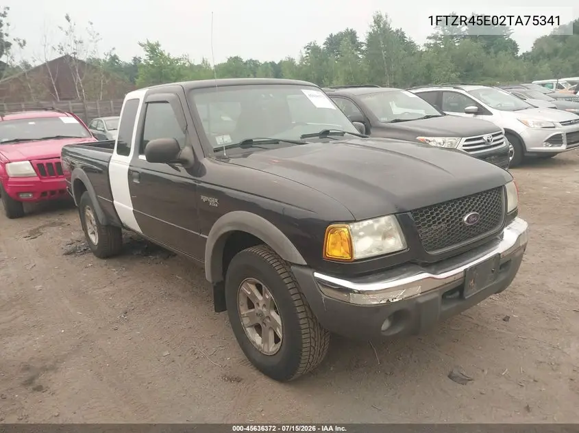 2002 Ford Ranger Edge/Xlt VIN: 1FTZR45E02TA75341 Lot: 45636372