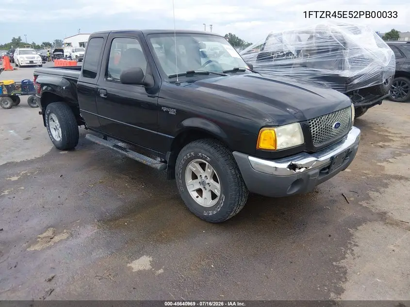 2002 Ford Ranger Edge/Xlt VIN: 1FTZR45E52PB00033 Lot: 45640969