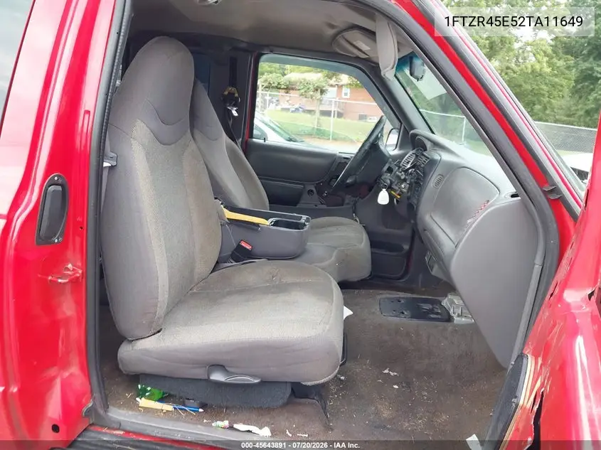 2002 Ford Ranger Edge/Xlt VIN: 1FTZR45E52TA11649 Lot: 45643891