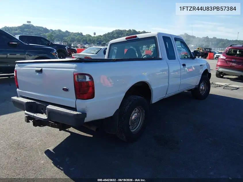 2003 Ford Ranger Edge/Tremor/Xlt VIN: 1FTZR44U83PB57384 Lot: 45423632