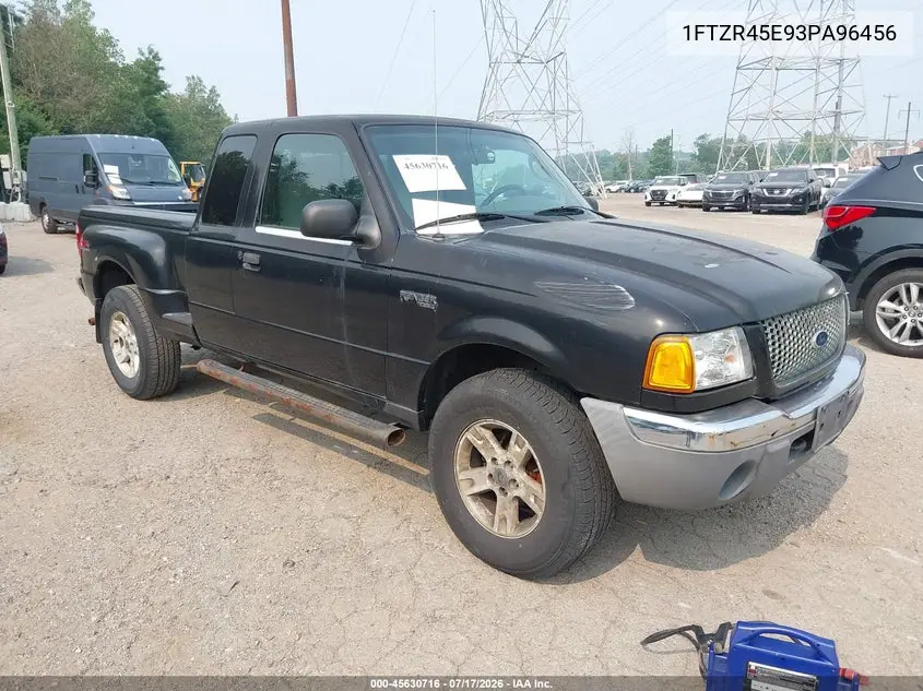 2003 Ford Ranger Edge/Xlt VIN: 1FTZR45E93PA96456 Lot: 45630716
