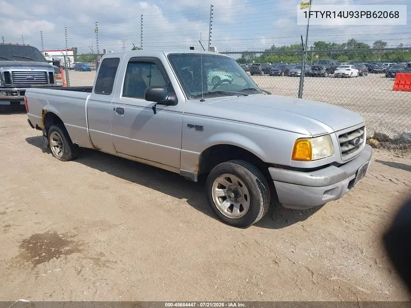 2003 Ford Ranger Edge/Tremor/Xl/Xlt VIN: 1FTYR14U93PB62068 Lot: 45684447