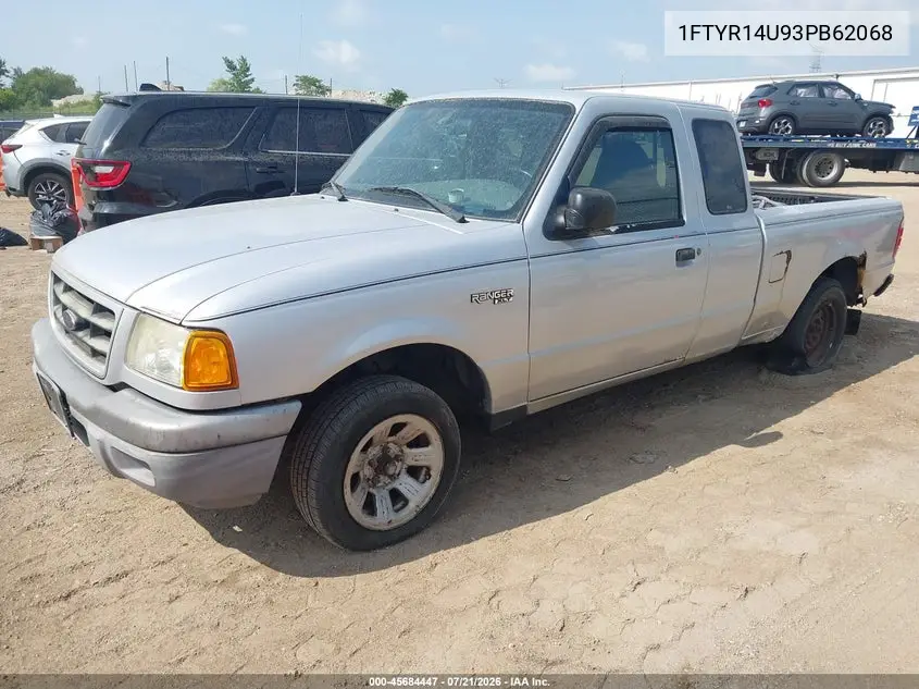 2003 Ford Ranger Edge/Tremor/Xl/Xlt VIN: 1FTYR14U93PB62068 Lot: 45684447