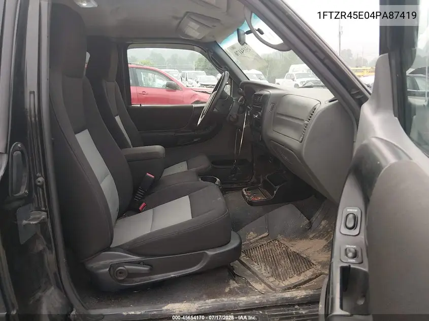 2004 Ford Ranger Edge/Tremor/Xlt VIN: 1FTZR45E04PA87419 Lot: 45654170