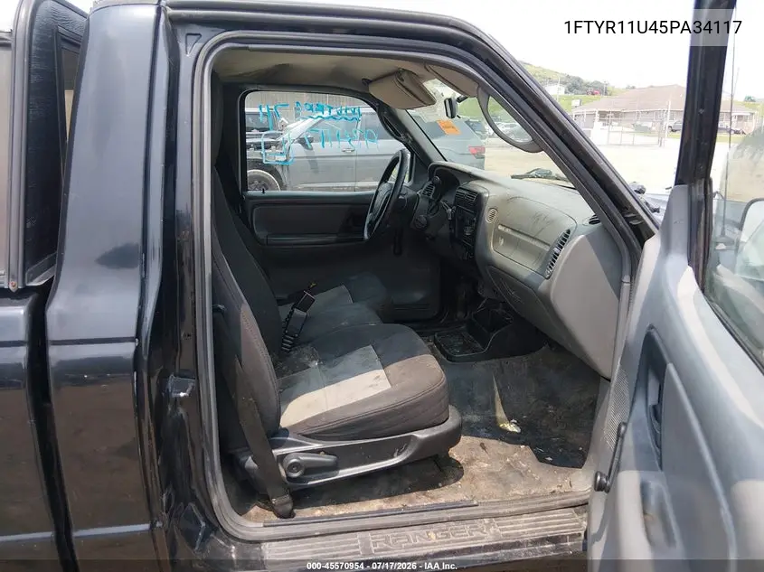 2005 Ford Ranger Edge/Xl/Xlt VIN: 1FTYR11U45PA34117 Lot: 45570954