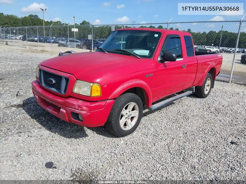 2005 Ford Ranger Edge/Stx/Xl/Xlt VIN: 1FTYR14U55PA30668 Lot: 45669716