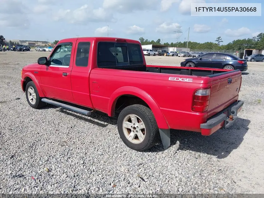 2005 Ford Ranger Edge/Stx/Xl/Xlt VIN: 1FTYR14U55PA30668 Lot: 45669716