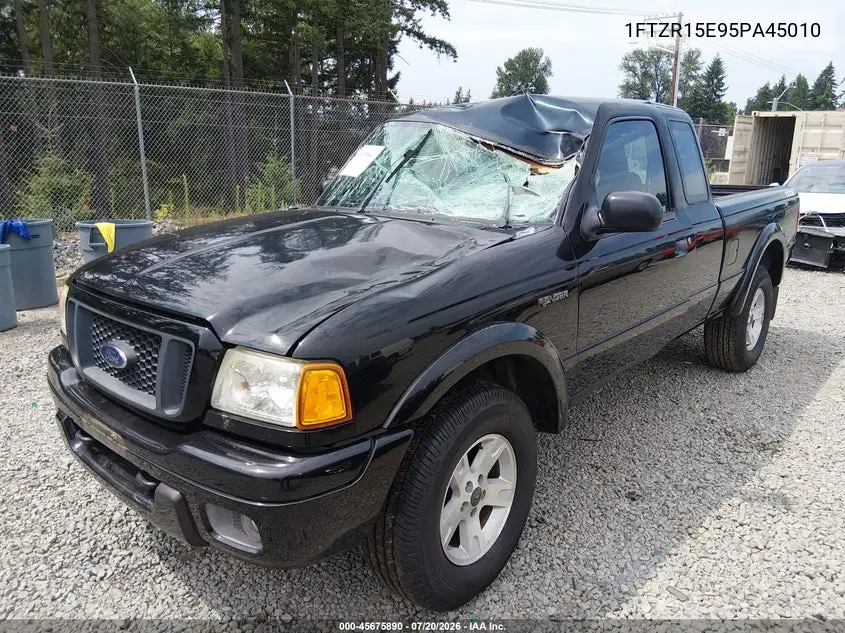 2005 Ford Ranger Edge/Xl/Xlt VIN: 1FTZR15E95PA45010 Lot: 45675890