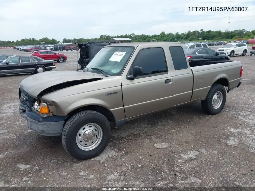 2005 Ford Ranger Edge/Stx/Xl/Xlt VIN: 1FTZR14U95PA63807 Lot: 45681213