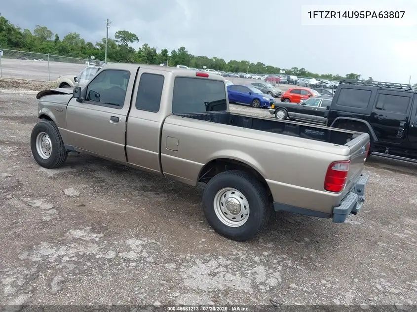 2005 Ford Ranger Edge/Stx/Xl/Xlt VIN: 1FTZR14U95PA63807 Lot: 45681213