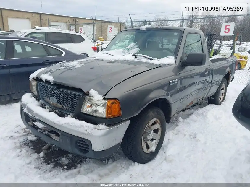 1FTYR10D98PA95369 2008 Ford Ranger Xl/Xlt