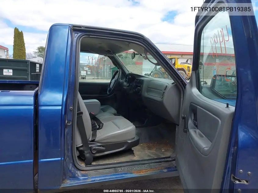 2008 Ford Ranger Xl/Xlt VIN: 1FTYR10D88PB19385 Lot: 44985785