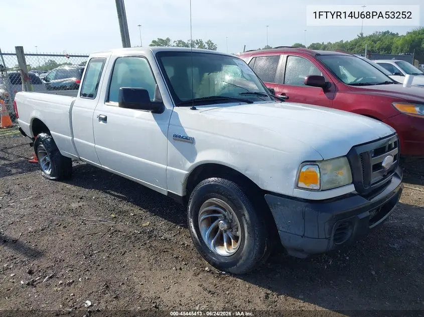 2008 Ford Ranger VIN: 1FTYR14U68PA53252 Lot: 45445413