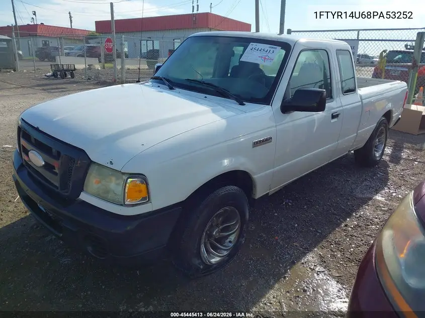 2008 Ford Ranger VIN: 1FTYR14U68PA53252 Lot: 45445413