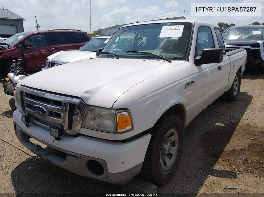 2008 Ford Ranger Sport/Xl/Xlt VIN: 1FTYR14U18PA57287 Lot: 45606404