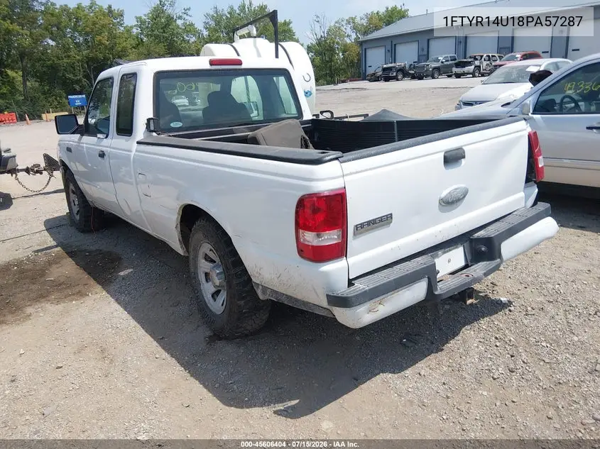 2008 Ford Ranger Sport/Xl/Xlt VIN: 1FTYR14U18PA57287 Lot: 45606404