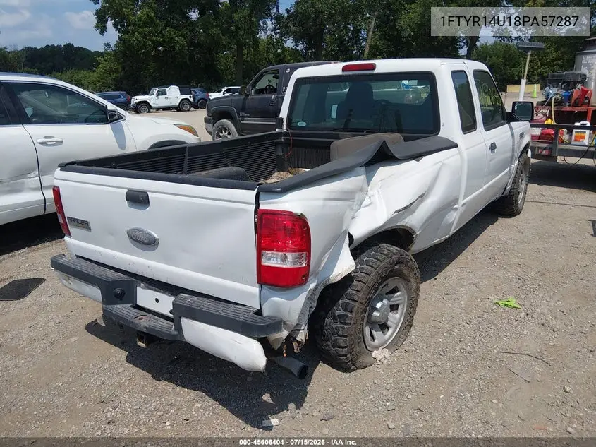 2008 Ford Ranger Sport/Xl/Xlt VIN: 1FTYR14U18PA57287 Lot: 45606404