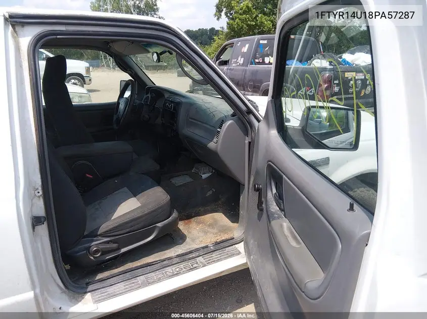 2008 Ford Ranger Sport/Xl/Xlt VIN: 1FTYR14U18PA57287 Lot: 45606404