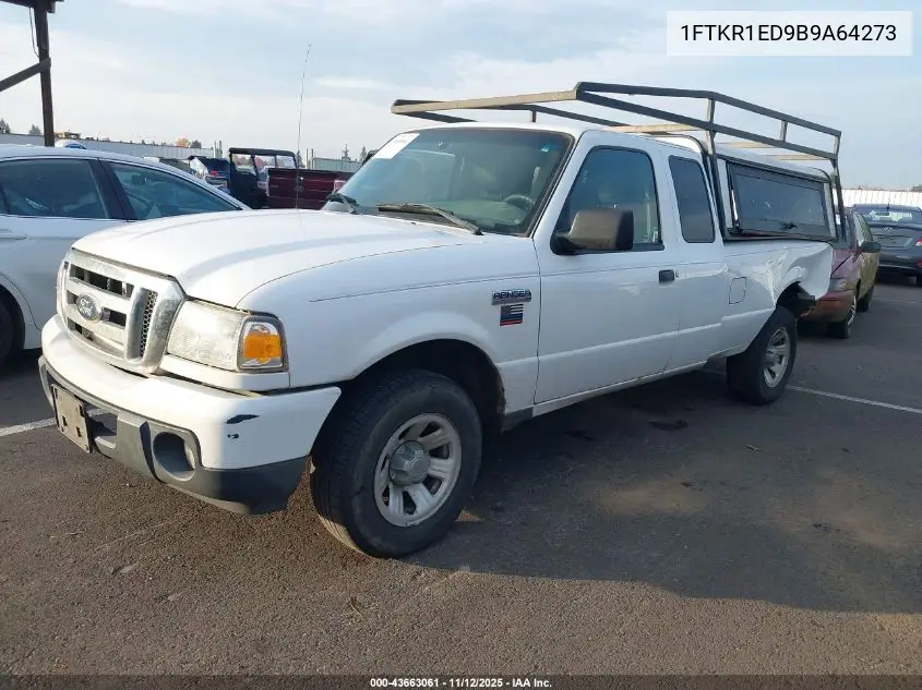 1FTKR1ED9BPA64273 2011 Ford Ranger Super Cab