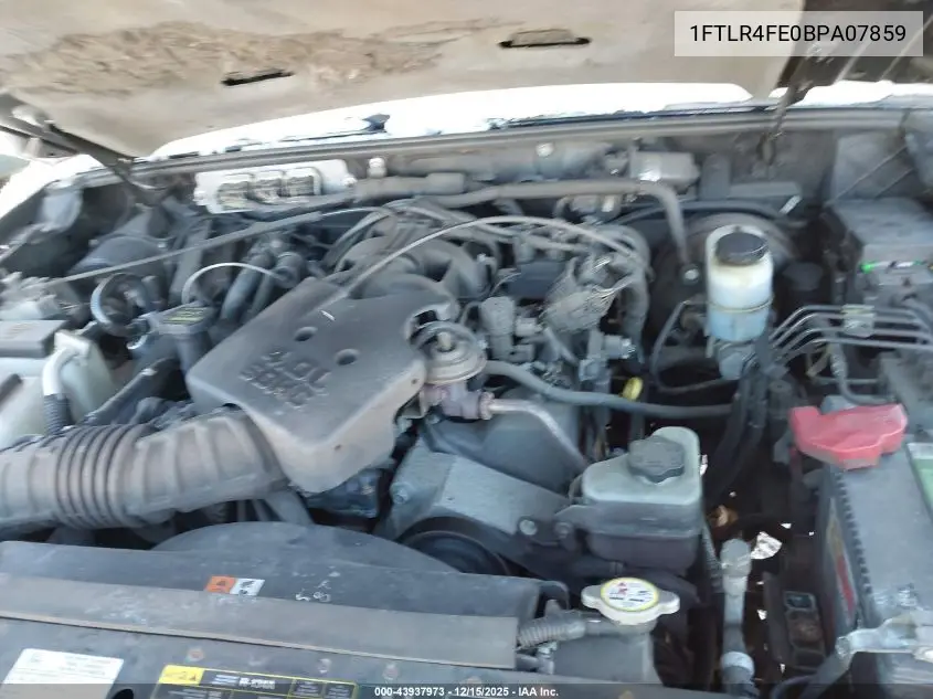 1FTLR4FE0BPA07859 2011 Ford Ranger Sport