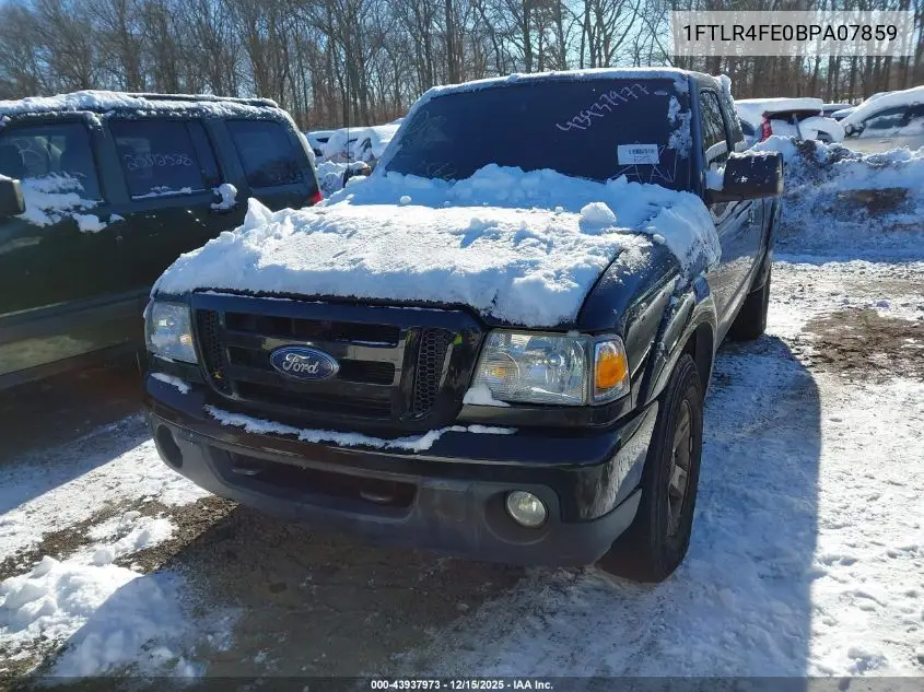1FTLR4FE0BPA07859 2011 Ford Ranger Sport