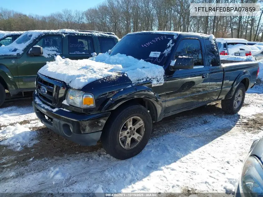 1FTLR4FE0BPA07859 2011 Ford Ranger Sport