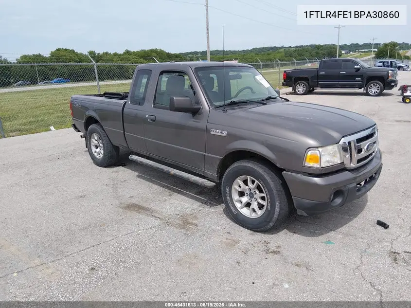 2011 Ford Ranger Super Cab VIN: 1FTLR4FE1BPA30860 Lot: 45431613