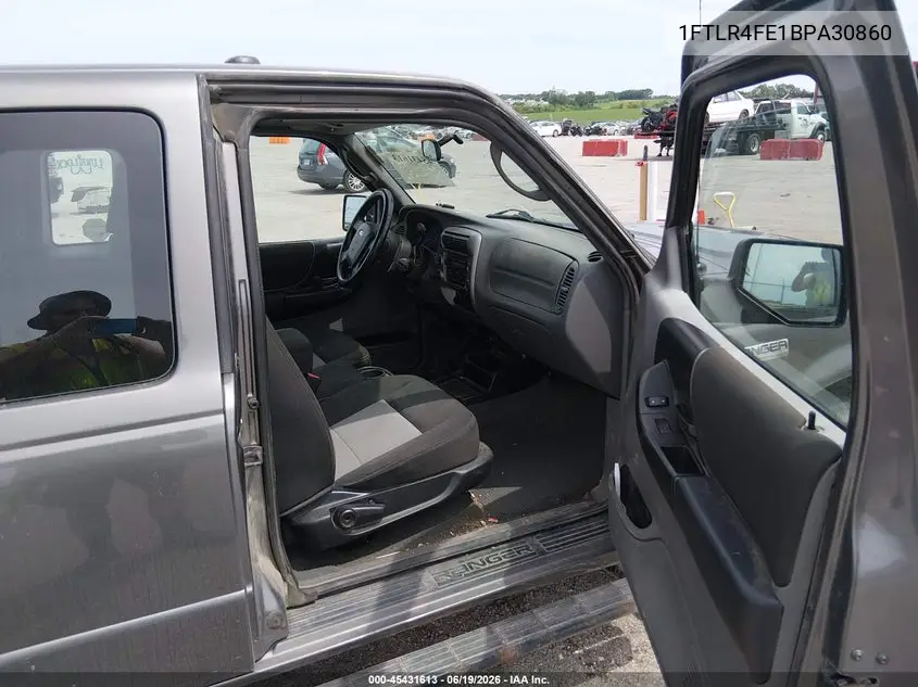 2011 Ford Ranger Super Cab VIN: 1FTLR4FE1BPA30860 Lot: 45431613