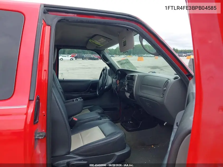 2011 Ford Ranger Sport/Xlt VIN: 1FTLR4FE3BPB04585 Lot: 45450590