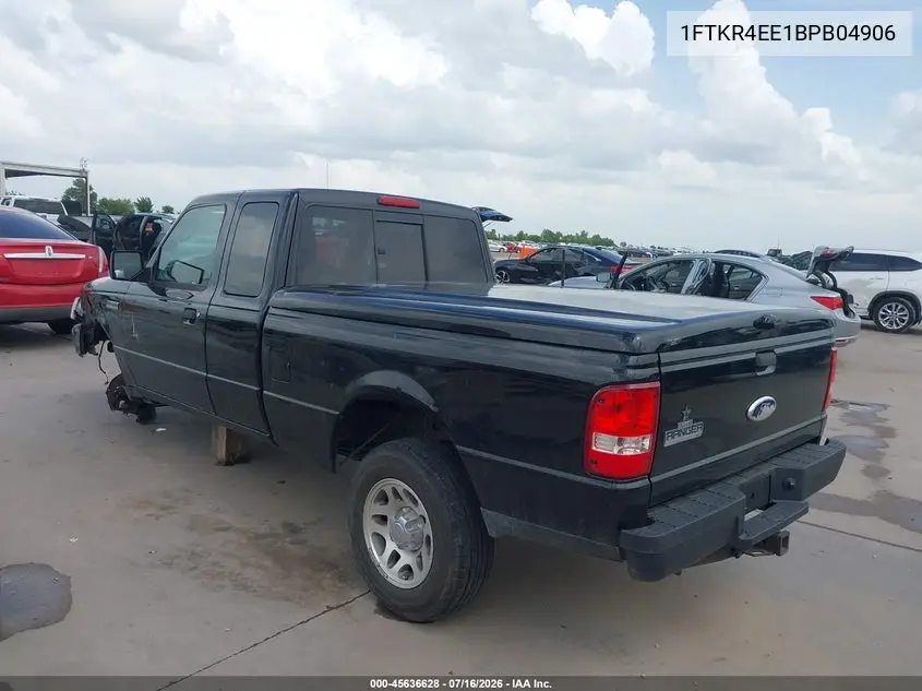 2011 Ford Ranger Xlt VIN: 1FTKR4EE1BPB04906 Lot: 45636628