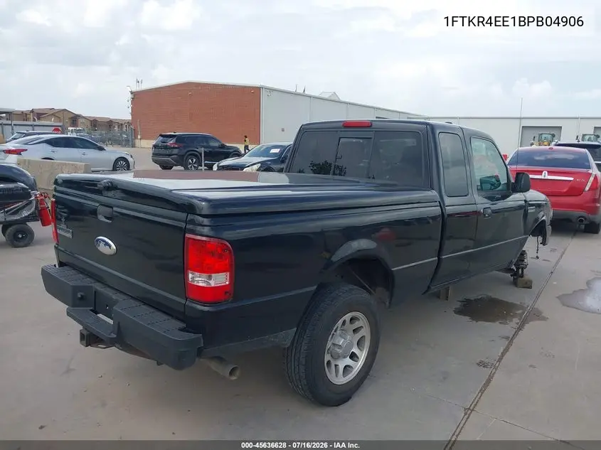 2011 Ford Ranger Xlt VIN: 1FTKR4EE1BPB04906 Lot: 45636628
