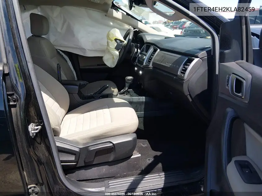 2019 Ford Ranger Xlt VIN: 1FTER4EH2KLA82459 Lot: 45375386