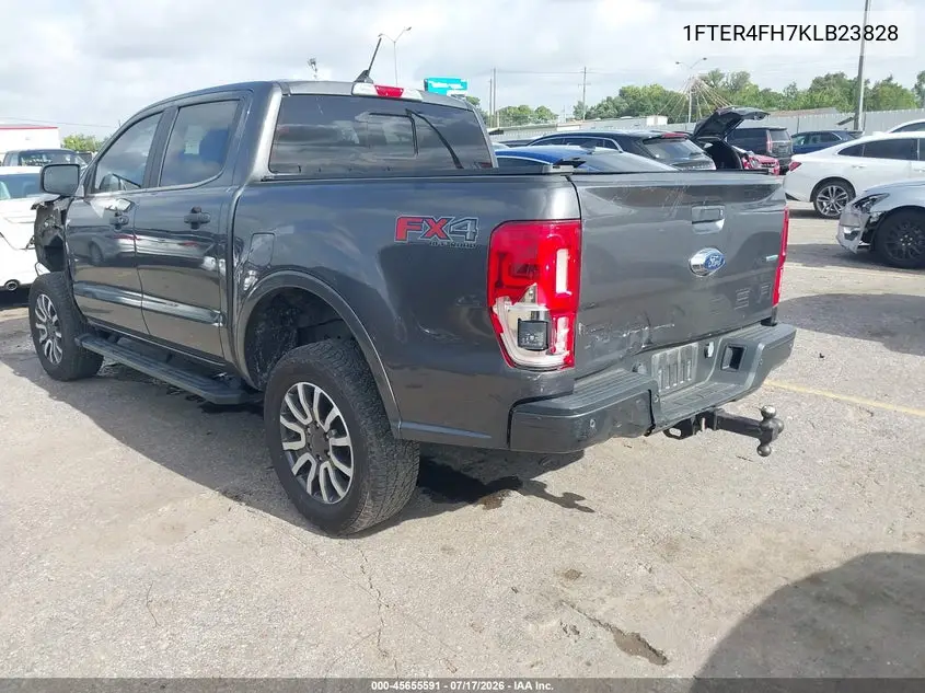 2019 Ford Ranger Xlt VIN: 1FTER4FH7KLB23828 Lot: 45655591