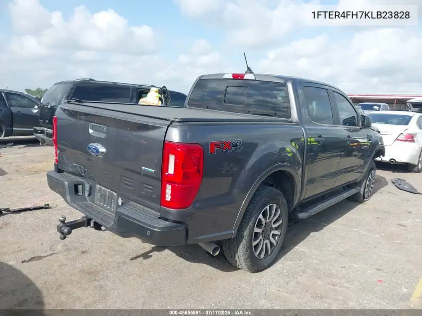 2019 Ford Ranger Xlt VIN: 1FTER4FH7KLB23828 Lot: 45655591