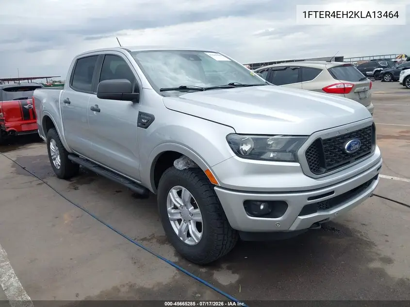 2019 Ford Ranger Xlt VIN: 1FTER4EH2KLA13464 Lot: 45665285