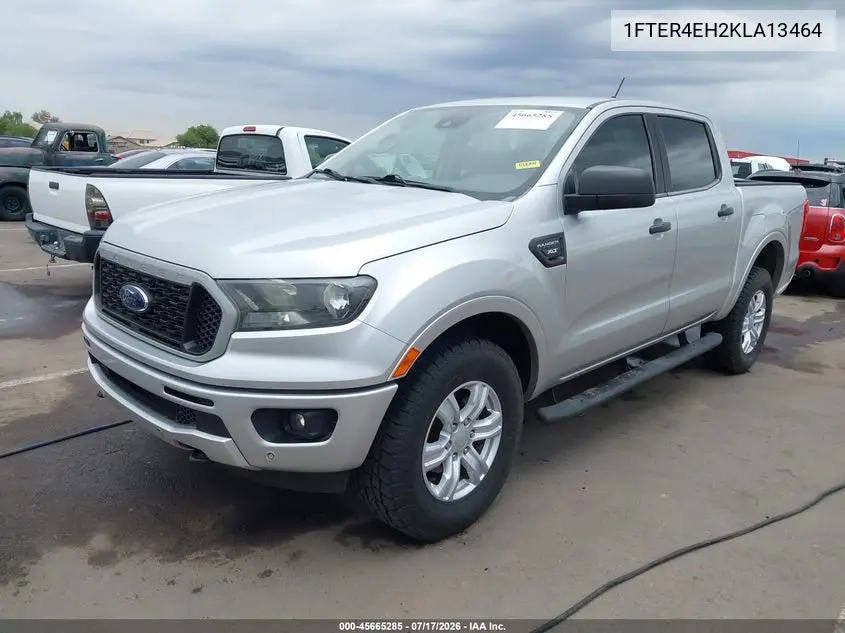 2019 Ford Ranger Xlt VIN: 1FTER4EH2KLA13464 Lot: 45665285