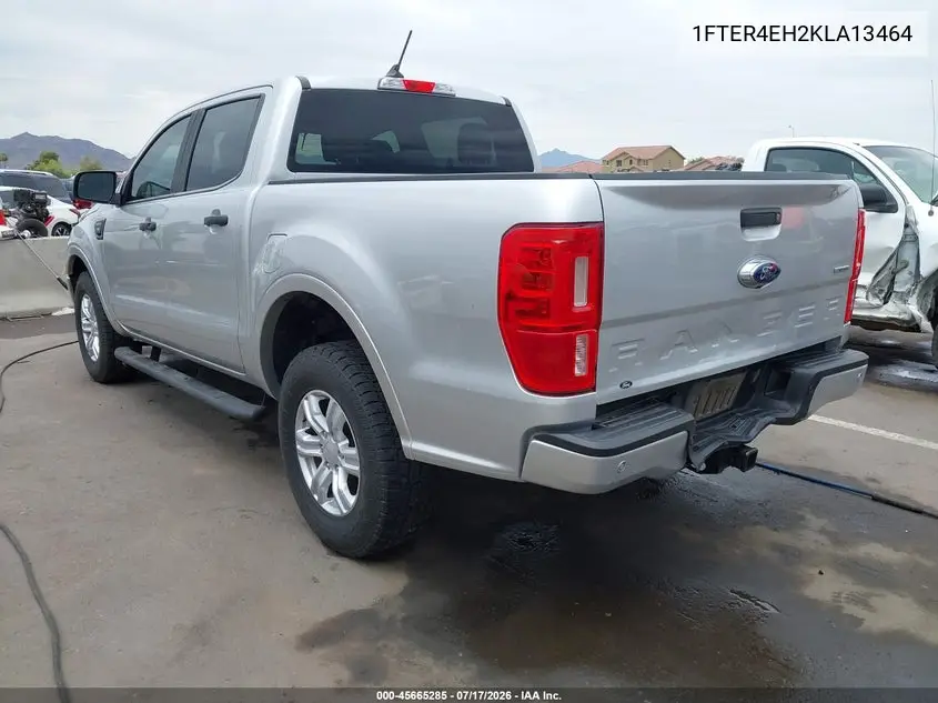 2019 Ford Ranger Xlt VIN: 1FTER4EH2KLA13464 Lot: 45665285