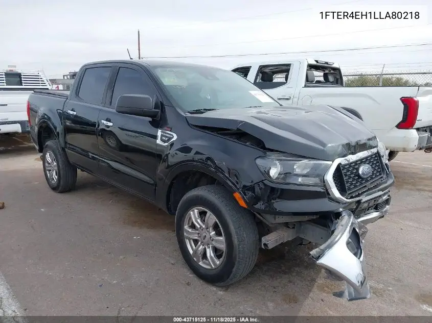 1FTER4EH1LLA80218 2020 Ford Ranger Xlt