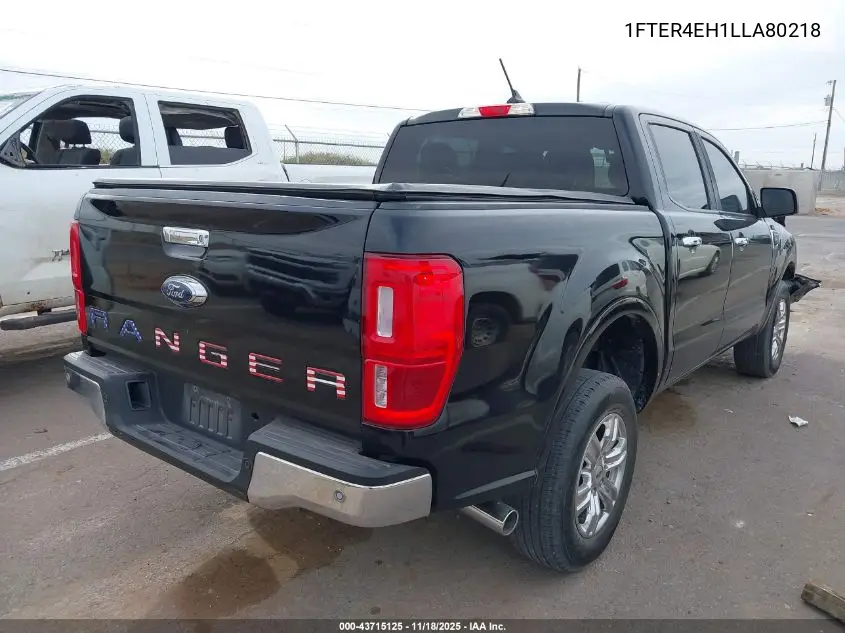 1FTER4EH1LLA80218 2020 Ford Ranger Xlt