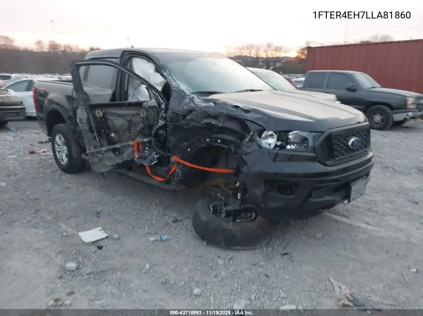 1FTER4EH7LLA81860 2020 Ford Ranger Xl