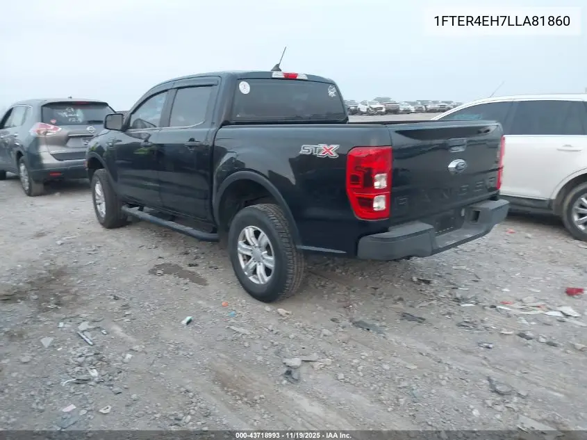 1FTER4EH7LLA81860 2020 Ford Ranger Xl