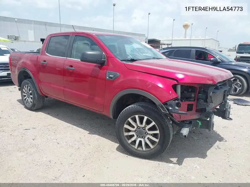 2020 Ford Ranger Xlt VIN: 1FTER4EH9LLA54773 Lot: 45466706