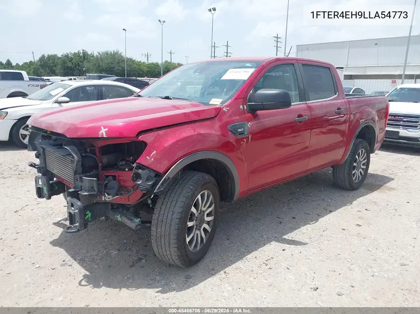 2020 Ford Ranger Xlt VIN: 1FTER4EH9LLA54773 Lot: 45466706